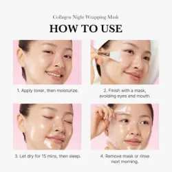 Medicube – Collagen Night Wrapping Peel Off Mask – Firming Night Mask – 75ml a
